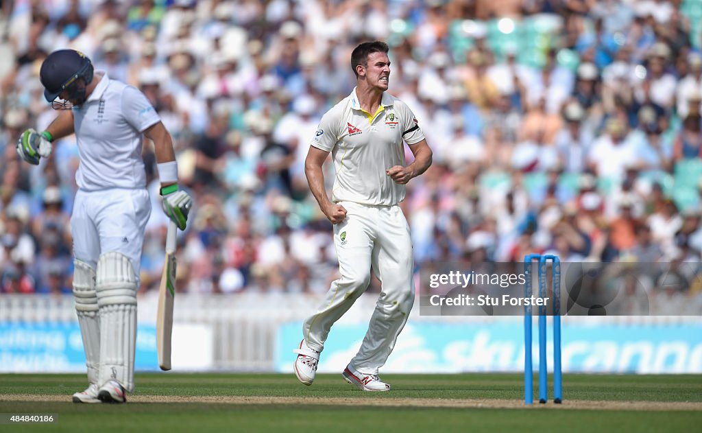 England v Australia: 5th Investec Ashes Test - Day Three