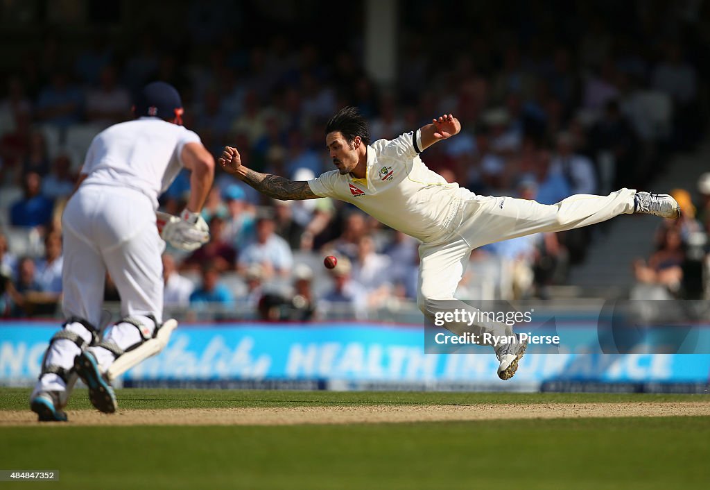 England v Australia: 5th Investec Ashes Test - Day Three