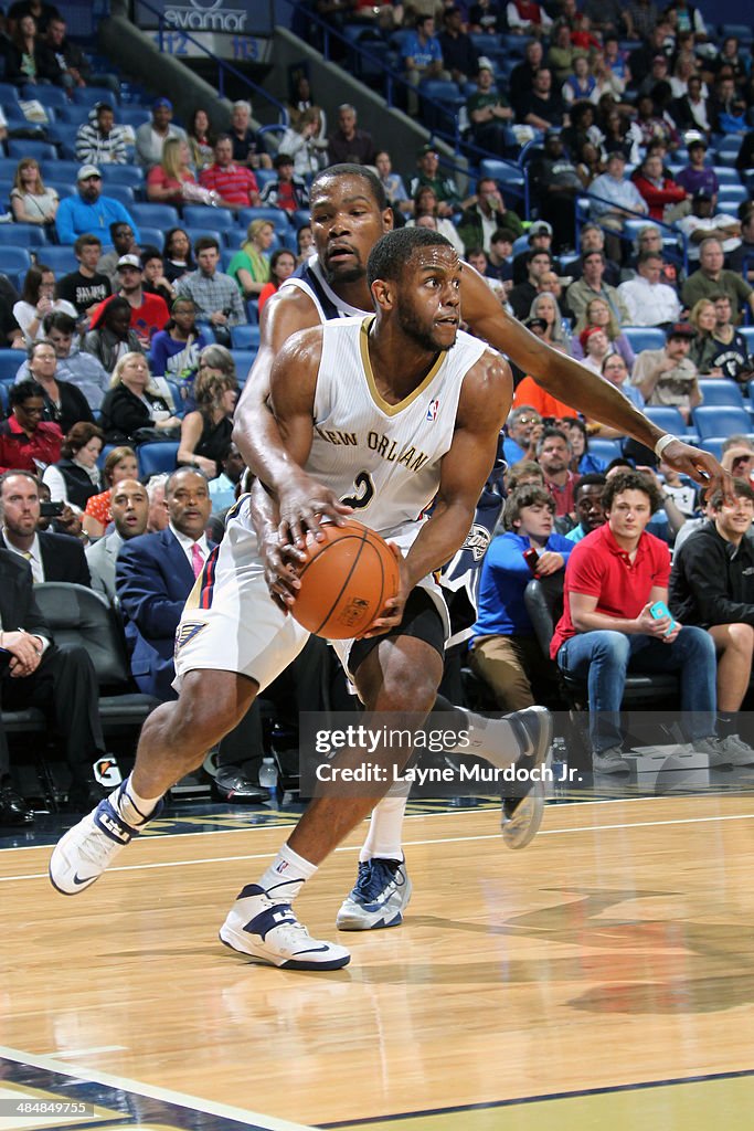 Oklahoma City Thunder v New Orleans Pelicans