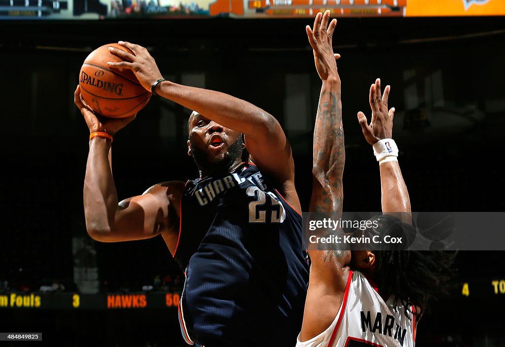 Charlotte Bobcats v Atlanta Hawks