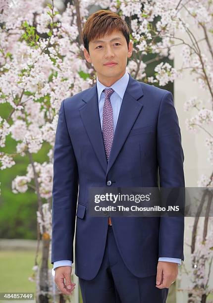 Lee Jung-Jin attends O Ji-Ho's Wedding at The Shilla on April 12, 2014 in Seoul, South Korea.
