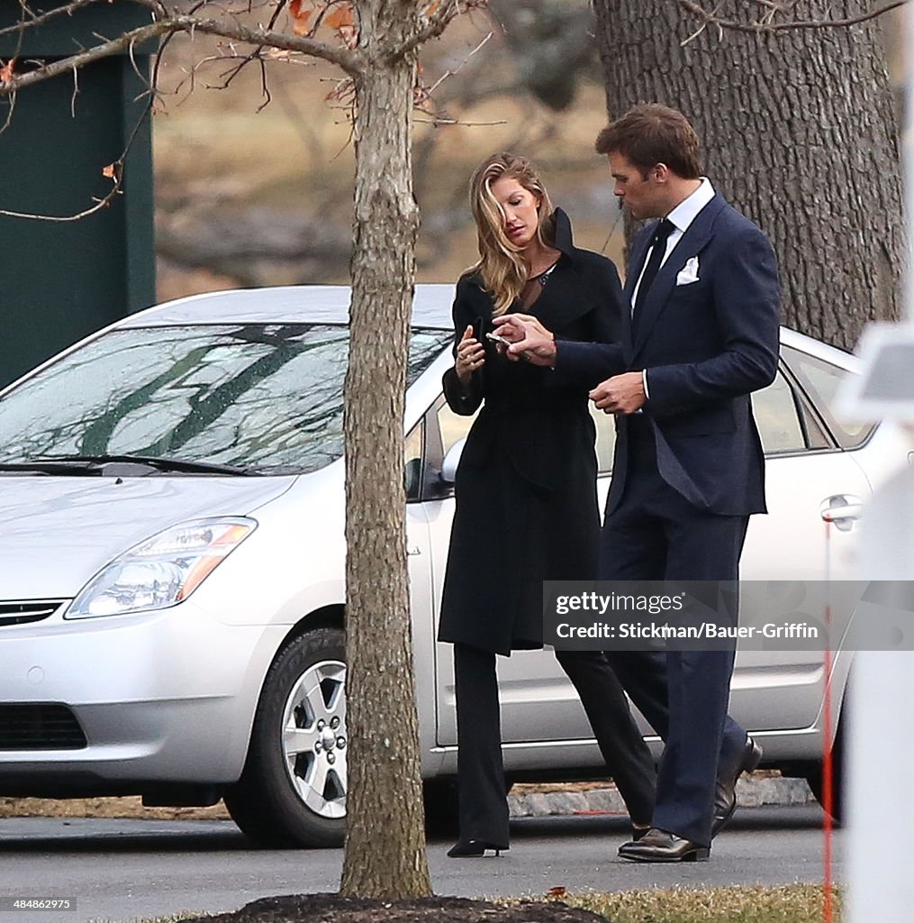 Celebrity Sightings In Boston - March 27, 2014