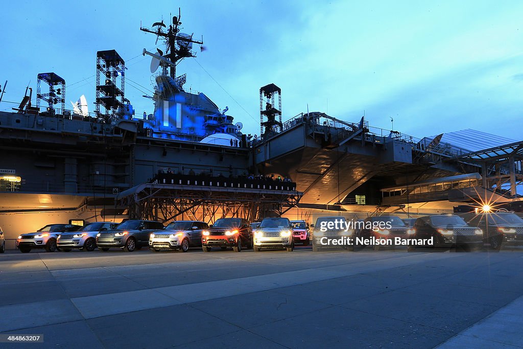 Land Rover Announces Global Partnership With Virgin Galactic And Debuts Its Discovery Vision Concept Vehicle At The Intrepid Sea, Air And Space Museum In New York City