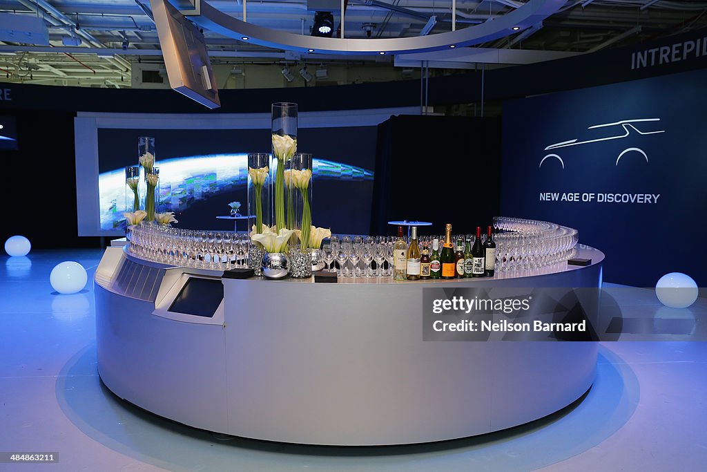 Land Rover Announces Global Partnership With Virgin Galactic And Debuts Its Discovery Vision Concept Vehicle At The Intrepid Sea, Air And Space Museum In New York City