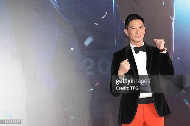 Actor Nick Cheung attends the 33rd Hong Kong Film Awards red carpet on Sunday April 13,2014 in Hong Kong,China.