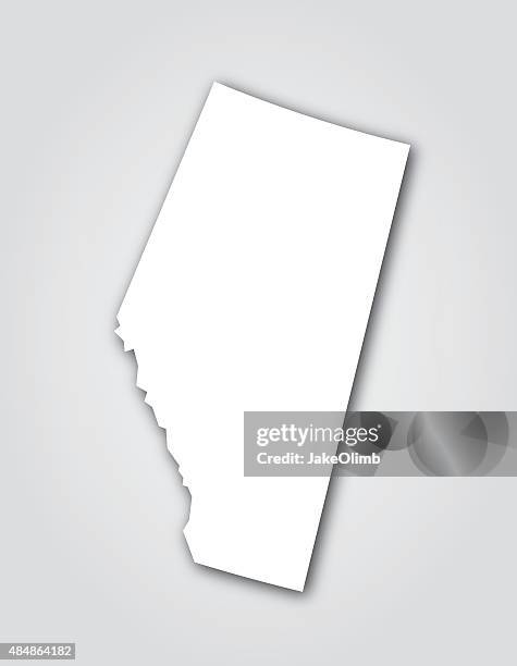 alberta silhouette weiß - edmonton stock-grafiken, -clipart, -cartoons und -symbole