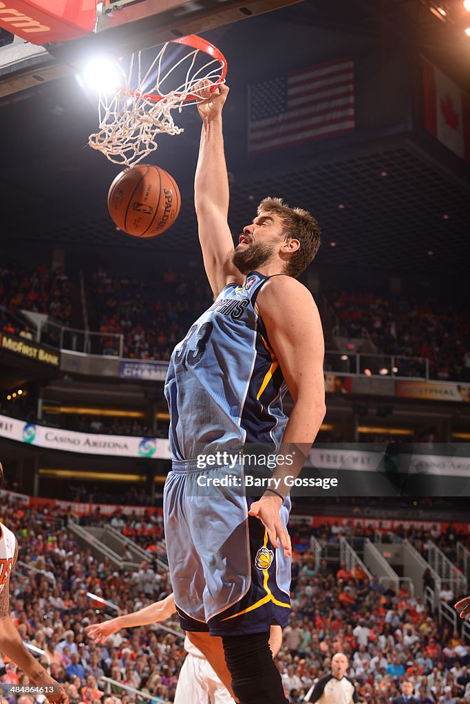 Memphis Grizzlies v Phoenix Suns