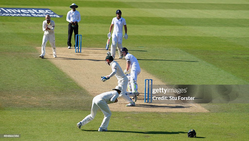 England v Australia: 5th Investec Ashes Test - Day Three