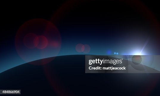 Space sunrise Space sunrise
