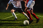 Soccer Players in Action