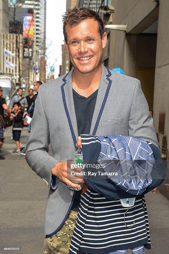 Celebrity Sightings In New York City - April 14, 2014