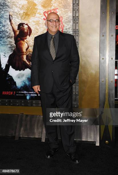 Actor Igal Naor arrives at the '300: Rise Of An Empire' Los Angeles premiere at TCL Chinese Theatre on March 4, 2014 in Hollywood, California.