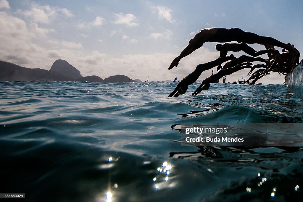 Marathon Swimming Challenge - Aquece Rio Test Event for Rio 2016 Olympics