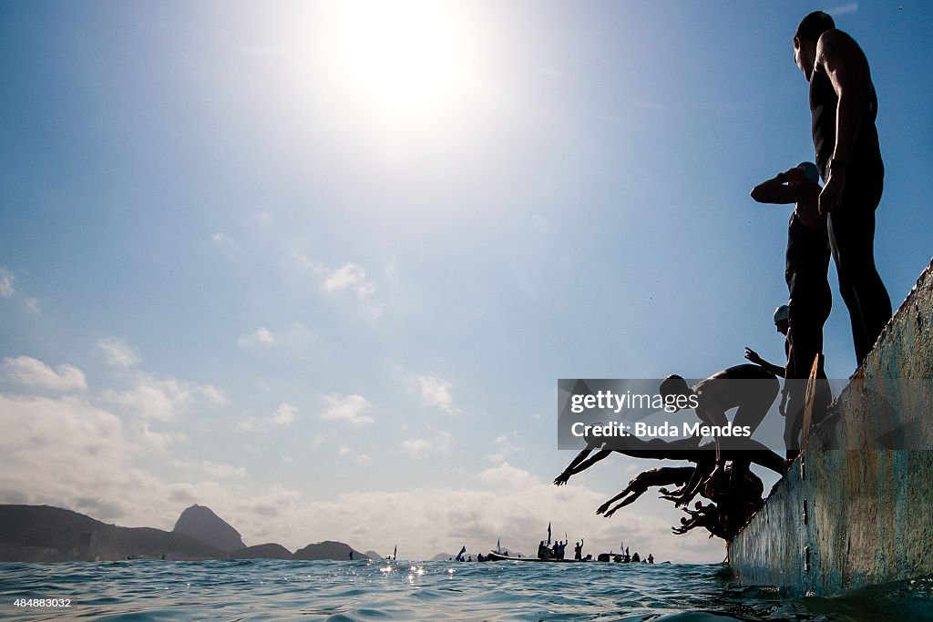 Marathon Swimming Challenge - Aquece Rio Test Event for Rio 2016 Olympics