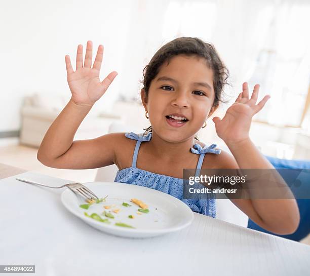 Done Eating 276 Woman Finish Eating Stock Photos, High-Res Pictures, and Images ...