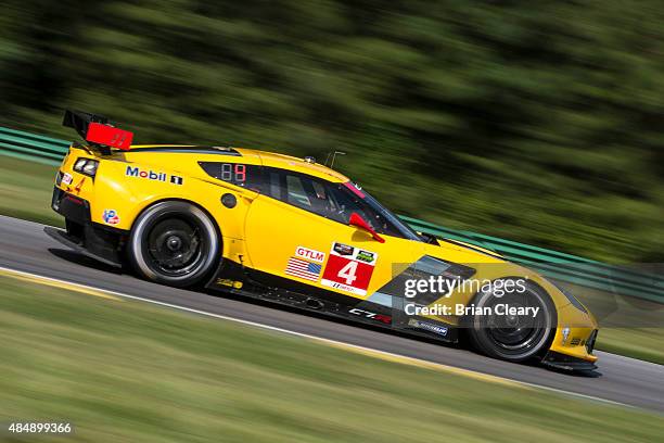 Tommy Milner Racing 244 Chevrolet Corvette C7r Of Oliver Gavin Stock Photos, High-Res ...