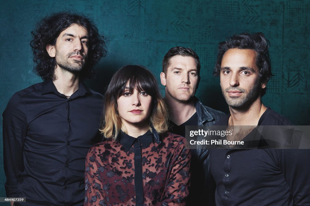 Portrait Session - Howling Bells Backstage At Oslo In London