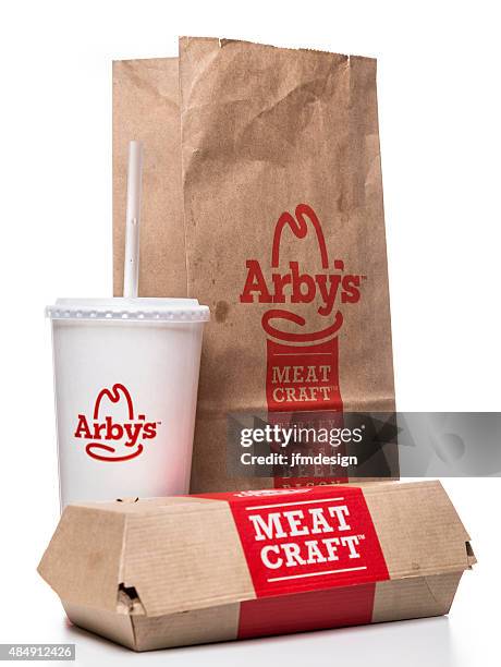 arby's fast-food-gericht - arbys stock-fotos und bilder