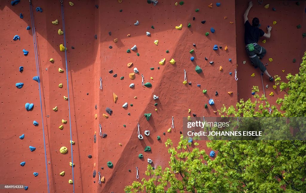 GERMANY-FEATURE-CLIMBING