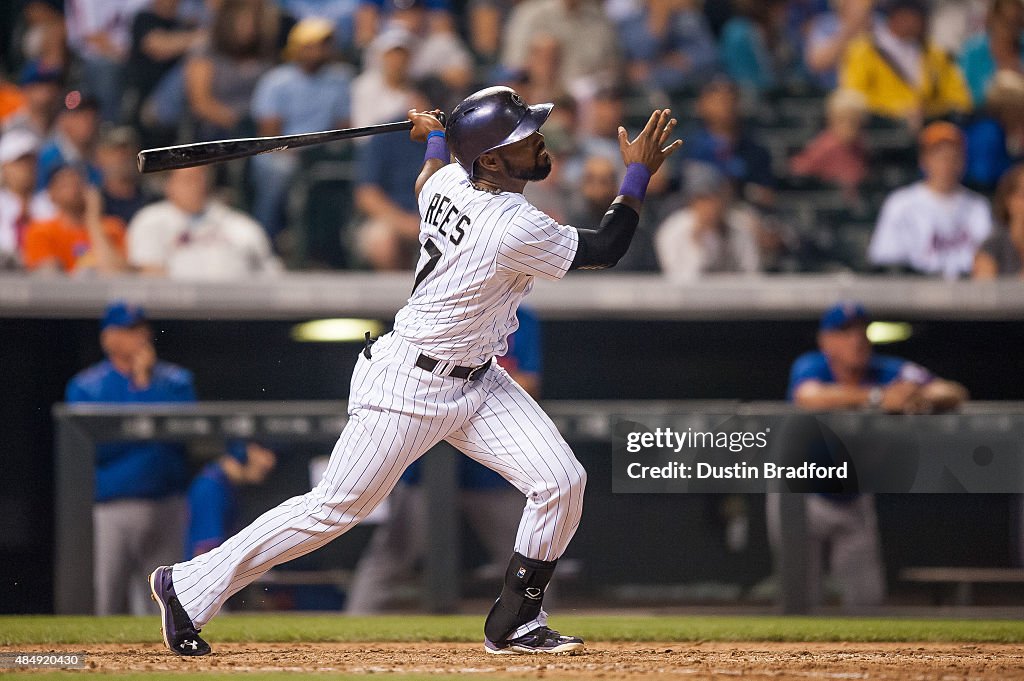 New York Mets v Colorado Rockies