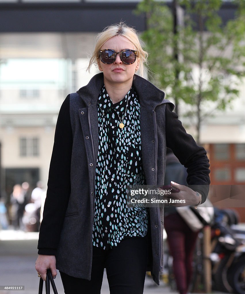 Celebrity Sightings In London - April 15, 2014