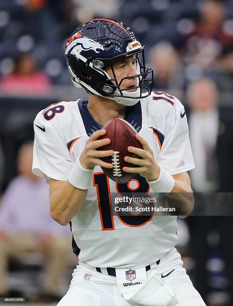 Denver Broncos v Houston Texans