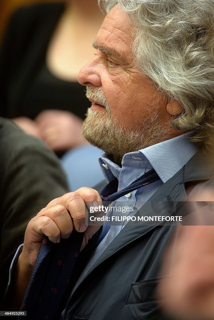 ITALY-POLITICS-GRILLO