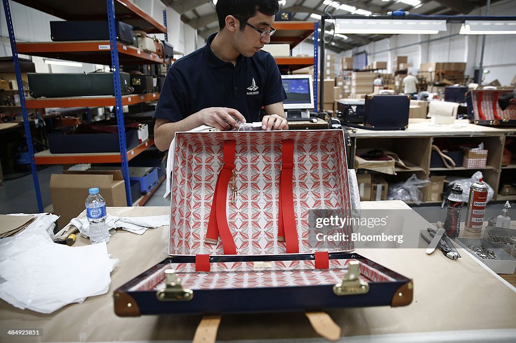 Luxury Luggage Case Production At Globe-Trotter Suit Case Company Ltd.