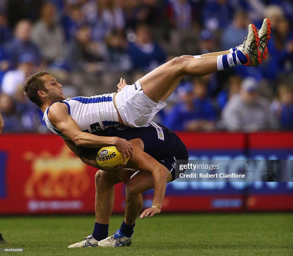 AFL Rd 21 - North Melbourne v Frementle