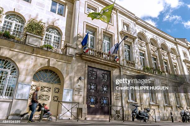 View of the Picardie regional council building in Amiens on April 15, 2014. AFP PHOTO / PHILIPPE HUGUEN / AFP PHOTO / PHILIPPE HUGUEN