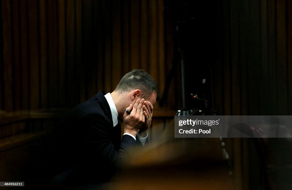 Oscar Pistorius Is Tried For The Murder Of His Girlfriend Reeva Steenkamp