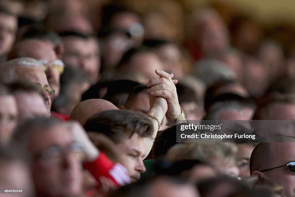 Memorial To Mark 25th Anniversary Of Hillsborough Disaster