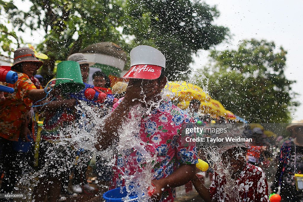 Water Festival Marks Start Of New Year In Thailand