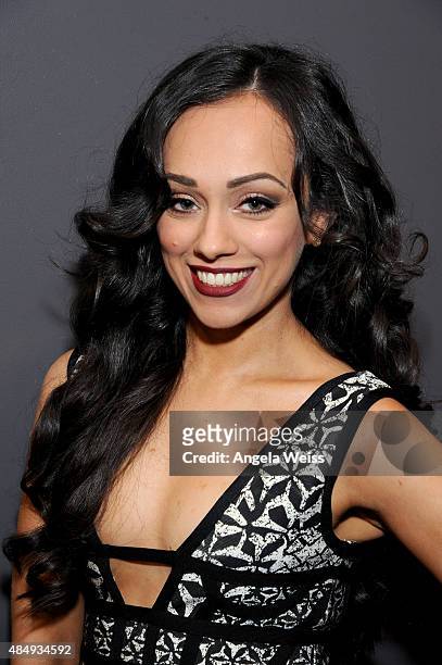 Contestant Rosy McMichael attends the 4th Annual NYX FACE Awards at Club Nokia on August 22, 2015 in Los Angeles, California.