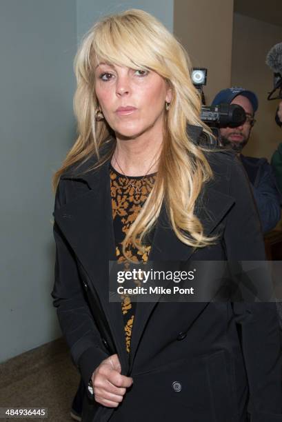 Dina Lohan appears in court after her arrest on September 12, 2013 for Driving While Intoxicated and speeding at Nassau County First District Court...