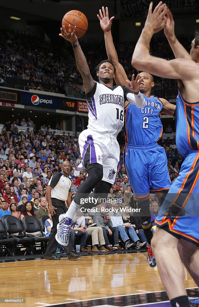 Oklahoma City Thunder v Sacramento Kings