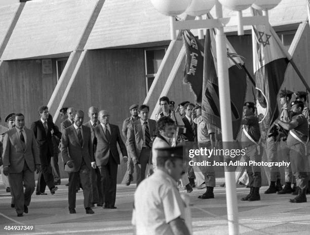 Peace talks were held at Ben-Gurion University of the Negev, led by Prime Minister of Israel Menachem Begin and Egyptian President Muhammad Anwar El...
