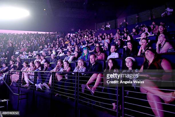 Guests attend the 4th Annual NYX FACE Awards at Club Nokia on August 22, 2015 in Los Angeles, California.
