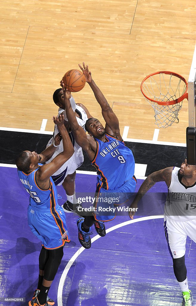 Oklahoma City Thunder v Sacramento Kings