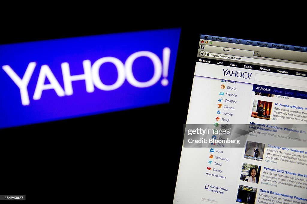 Yahoo! Illustrations Ahead of Earnings Data