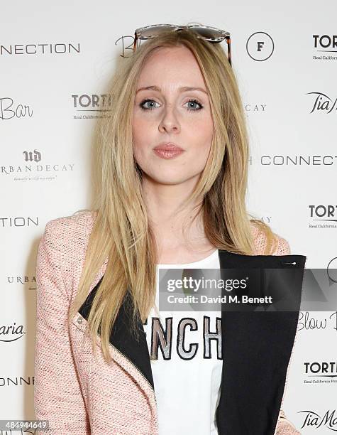 Diana Vickers attends the French Connection #CantHelpMySelfie launch party at French Connection Regent Street store on April 15, 2014 in London,...