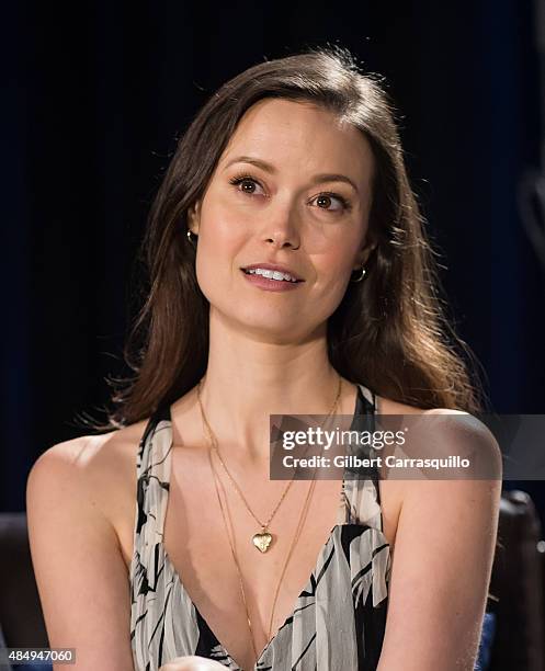 Actress Summer Glau attends Wizard World Comic Con Chicago 2015 - Day 3 at Donald E. Stephens Convention Center on August 22, 2015 in Chicago,...