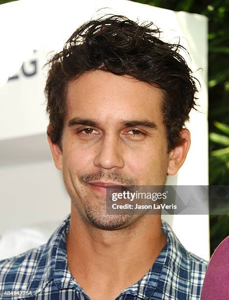 Ryan Sweeting attends the LG "Fam To Table" series at The Washbow on August 22, 2015 in Culver City, California.