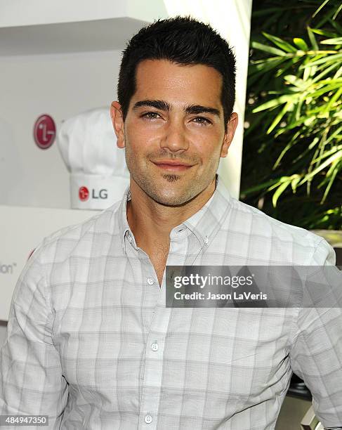 Actor Jesse Metcalfe attends the LG "Fam To Table" series at The Washbow on August 22, 2015 in Culver City, California.