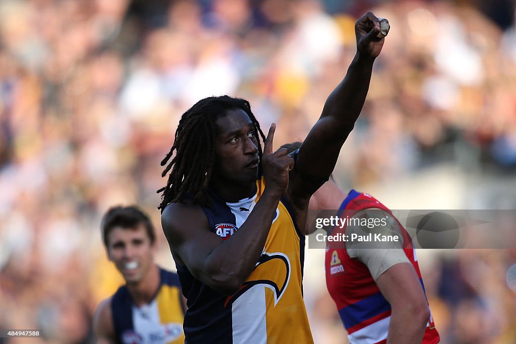 AFL Rd 21 - West Coast Eagles v Western Bulldogs