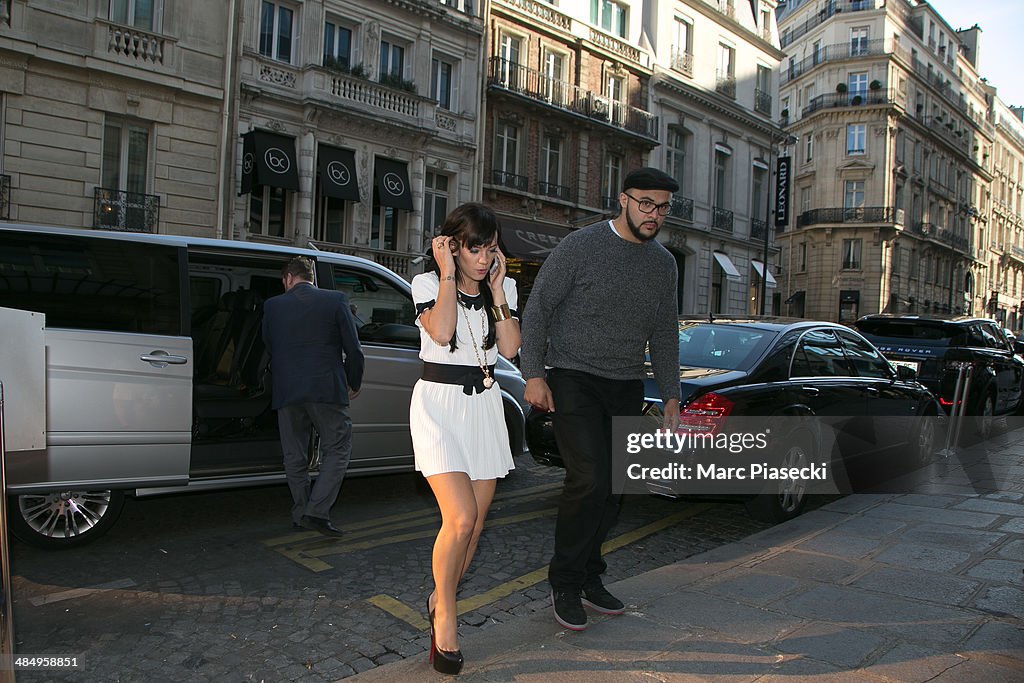 Celebrity Sighting In Paris