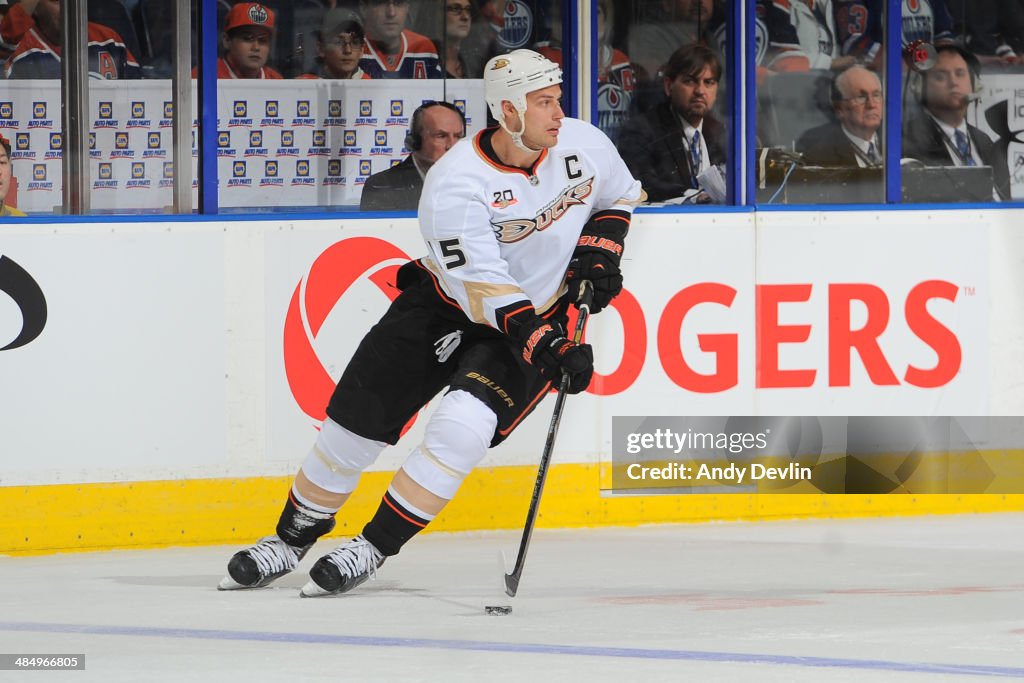 Anaheim Ducks v Edmonton Oilers