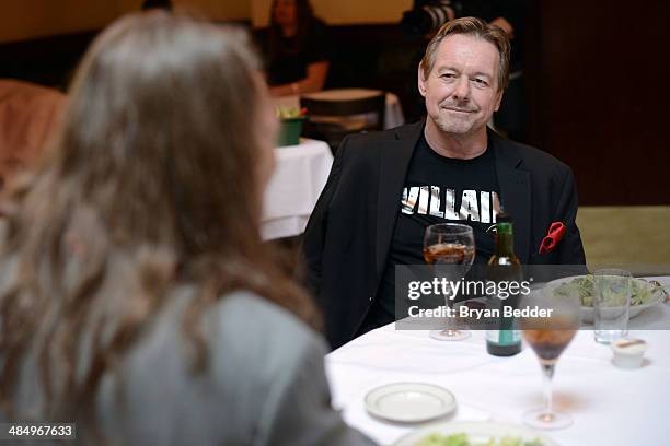 Cast member Rowdy Roddy Piper attends the WWE screening of "Legends' House" at Smith & Wollensky on April 15, 2014 in New York City.