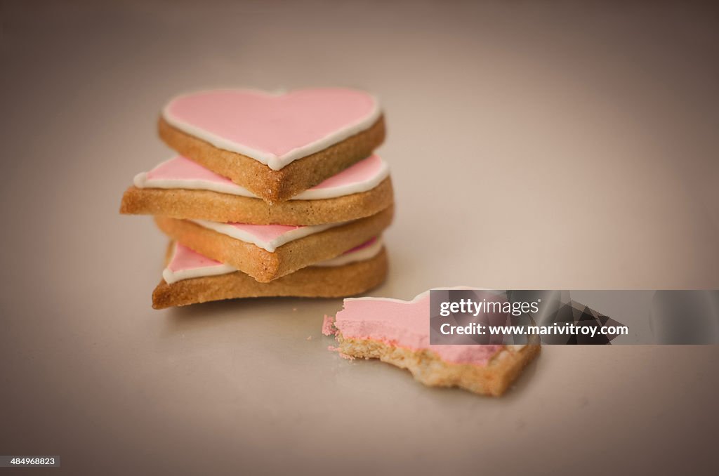 Heart cookies