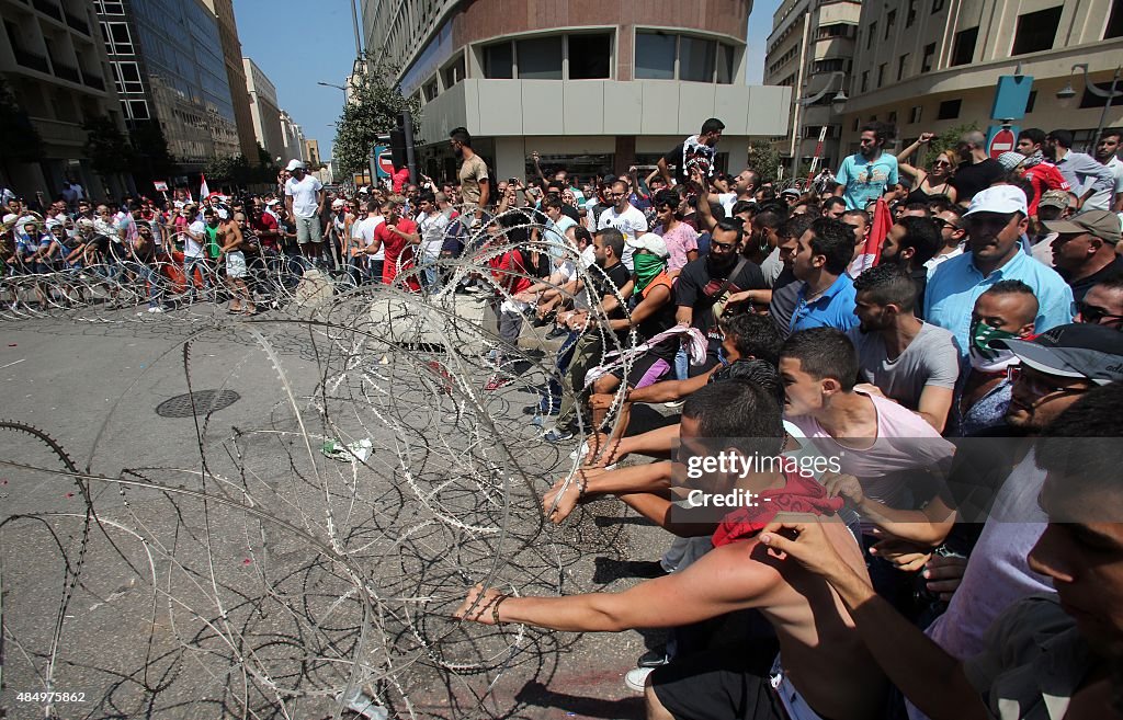 LEBANON-ENVIRONMENT-WASTE-DEMOS